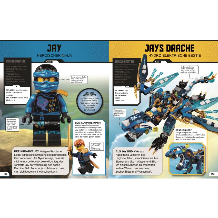 LEGO® Ninjago - Lexikon der Minifiguren
