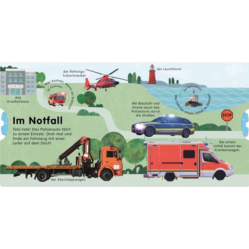 Dorling Kindersley - Erstes Lernen Drehen. So viele Fahrzeuge