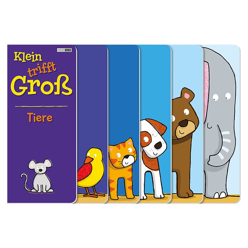 Panini Books - Klein trifft Groß - Tiere Pappbuch