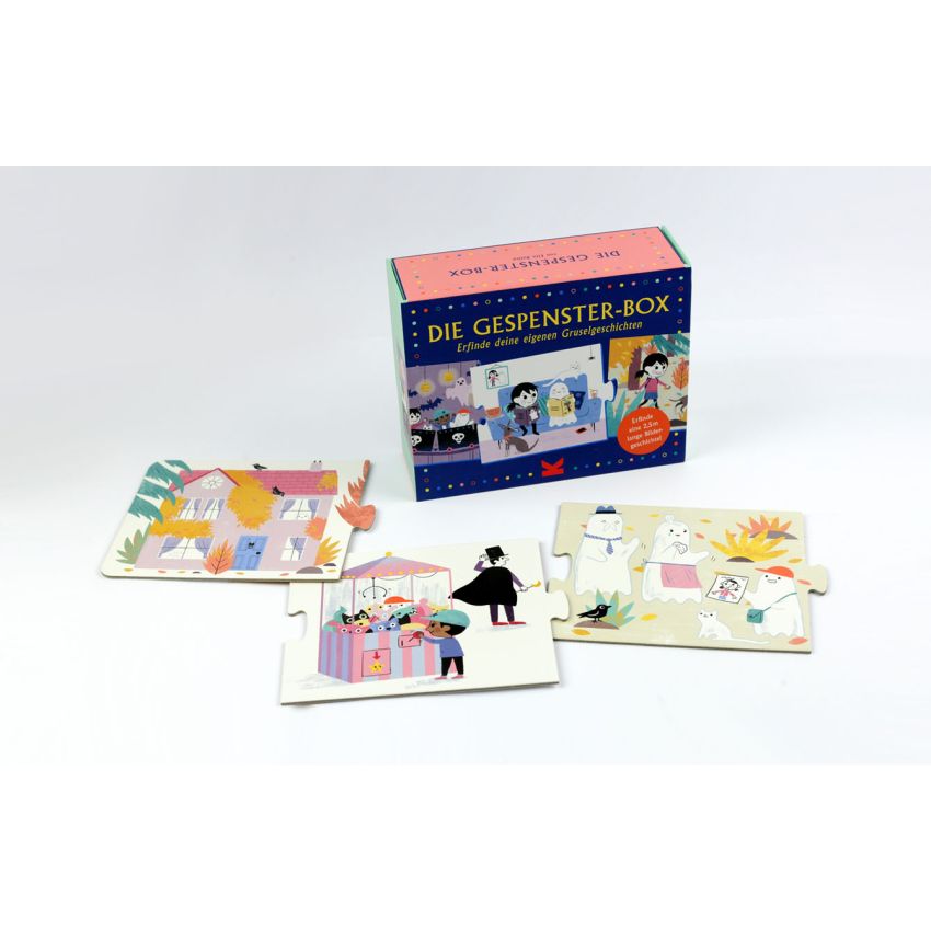 Laurence King Verlag - Mein erstes Geschichten-Puzzle Gespensterbox