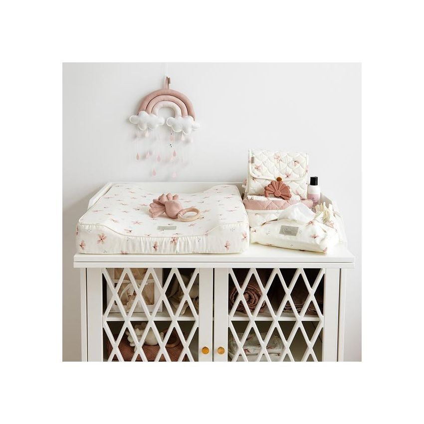 Cam Cam Copenhagen Mobile Regenbogen Dusty Rose Töne