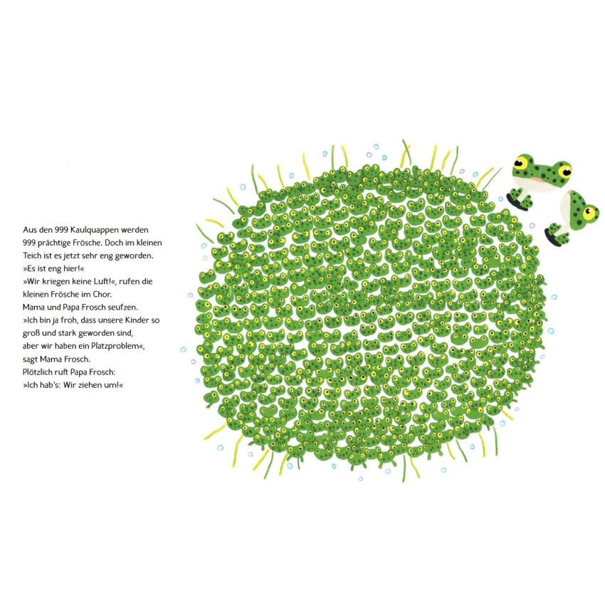 NordSüd Verlag - 999 Froschgeschwister ziehen um