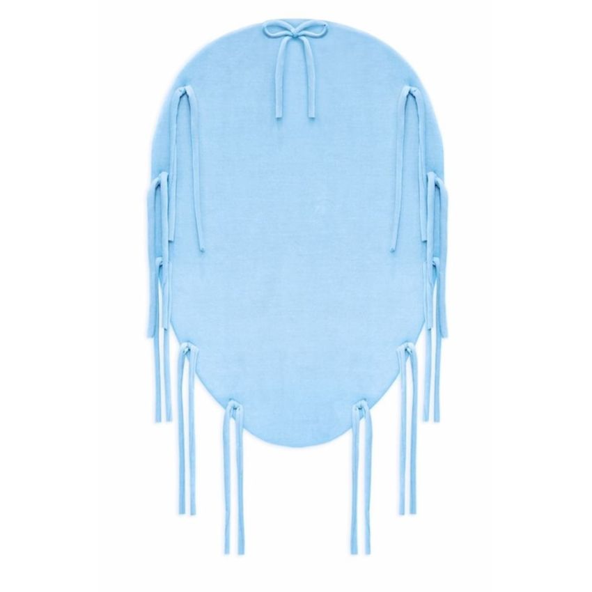 Sparrow - Babynest Bettschlange Babyblau 2 in 1