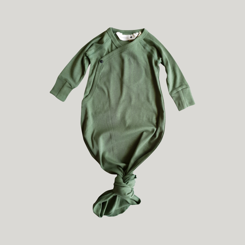 Susukoshi - Strampelbody Kimono Grün