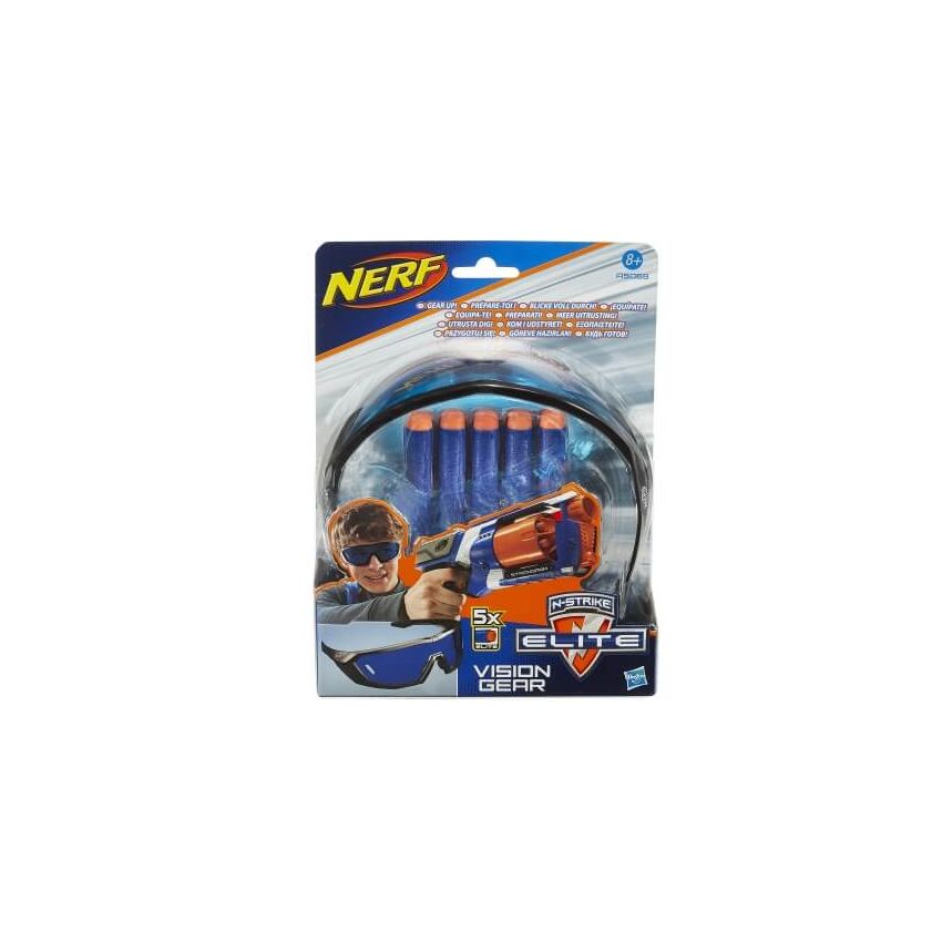Hasbro - Nerf Elite Schutzbrille mit 5 Darts