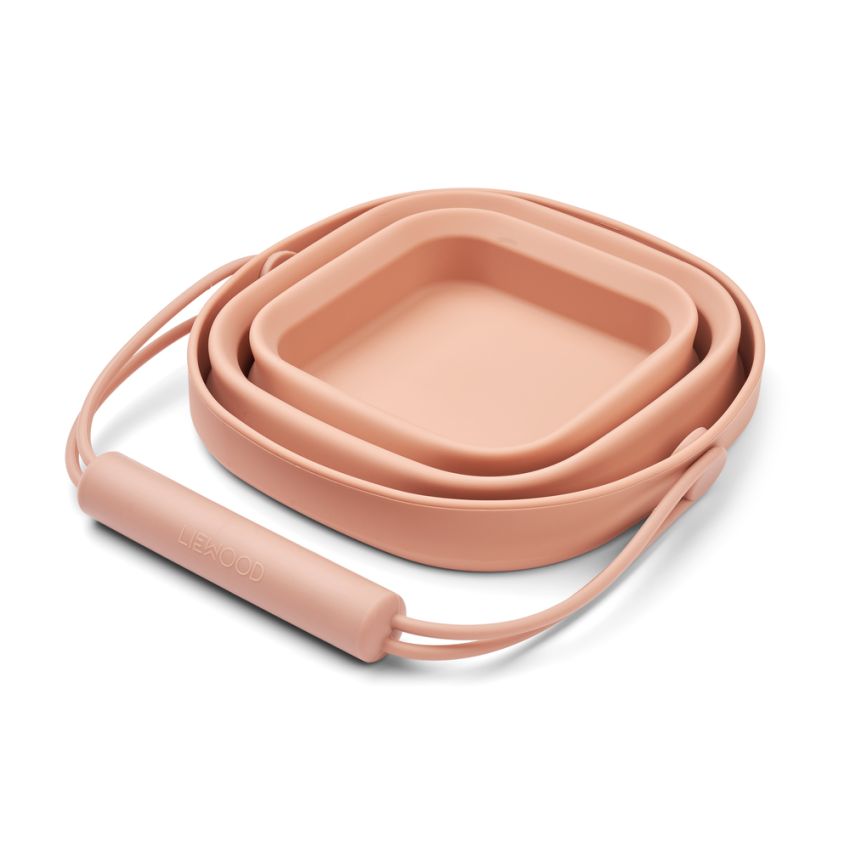 LIEWOOD - Faltbarer Reise- Sandeimer Tuscany Rose Pale