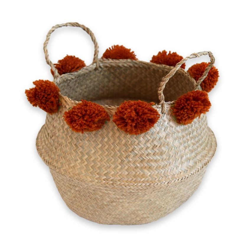 Cam Cam Copenhagen -  Belly Basket Flechtkorb Caramel