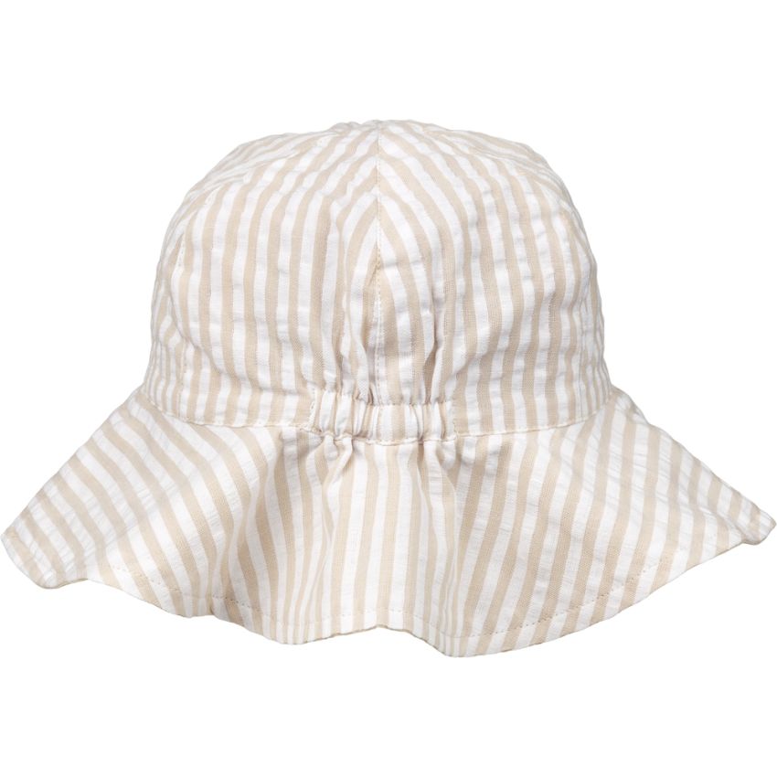 LIEWOOD - Amelia Sonnenhut wendbar Streifen Crisp White