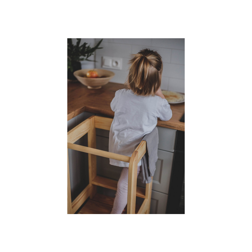 MeowBaby - Küchenhelfer Stuhl Holz nature Basic