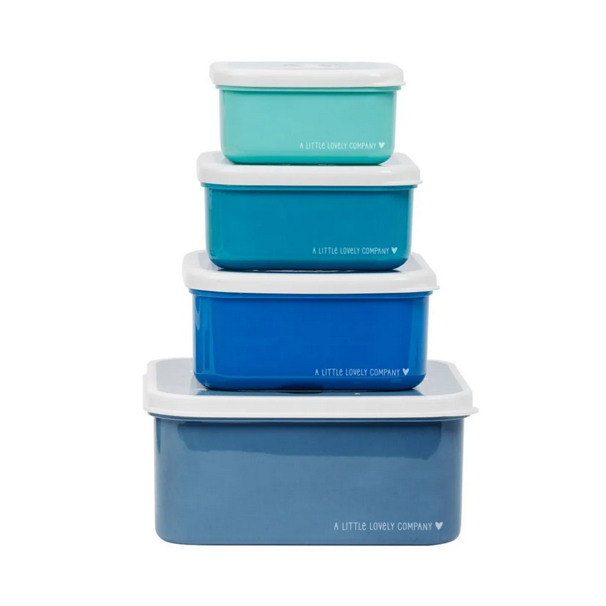 A Little Lovely Company - Brot- und Snackdosen Set: Panda