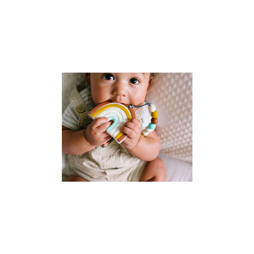 LouLou Lollipop - Kaukette Regenbogen Erdfarben