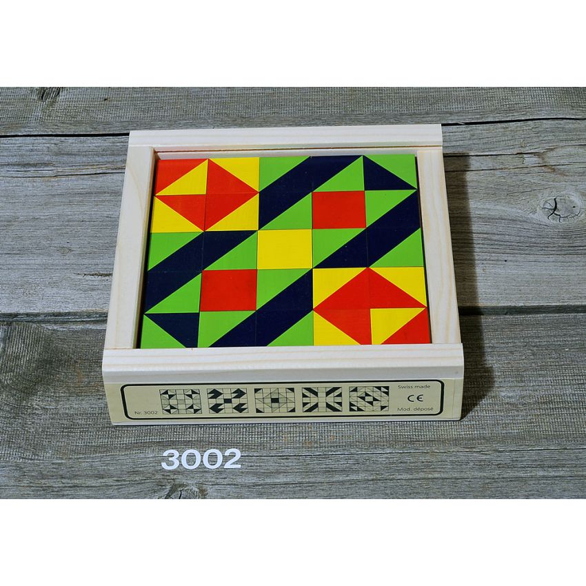 Atelier Fischer Switzerland - Holzklötzli Mosaik 25-teilig