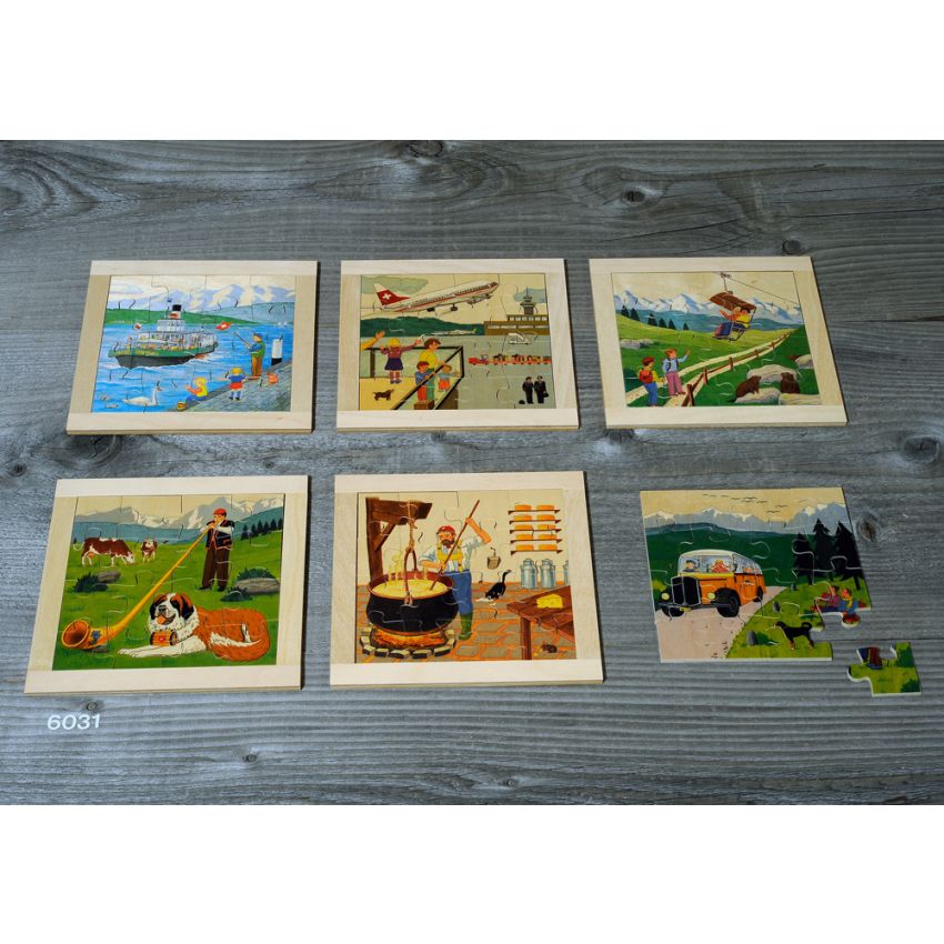 Atelier Fischer Switzerland - Puzzle Swiss