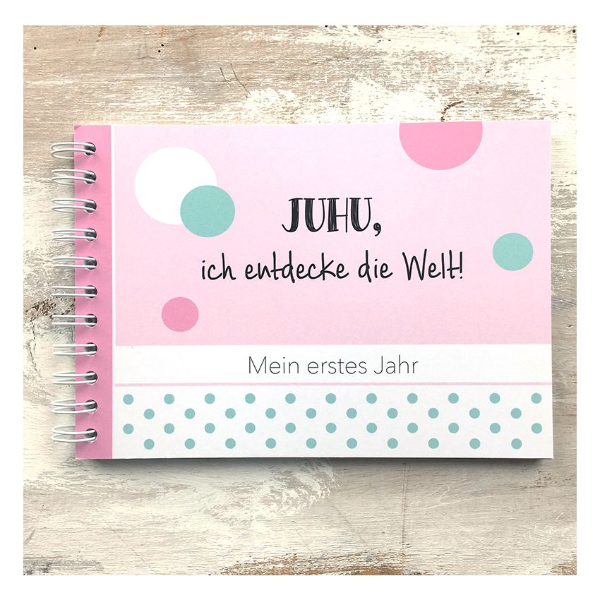 mintkind - Baby-Erinnerungsbuch 