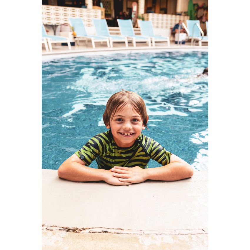 Beach & Bandits - UV Badeshirt Pesto Tiger