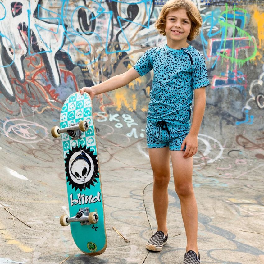 Beach & Bandits - UV Badeshirt Blue Lagune