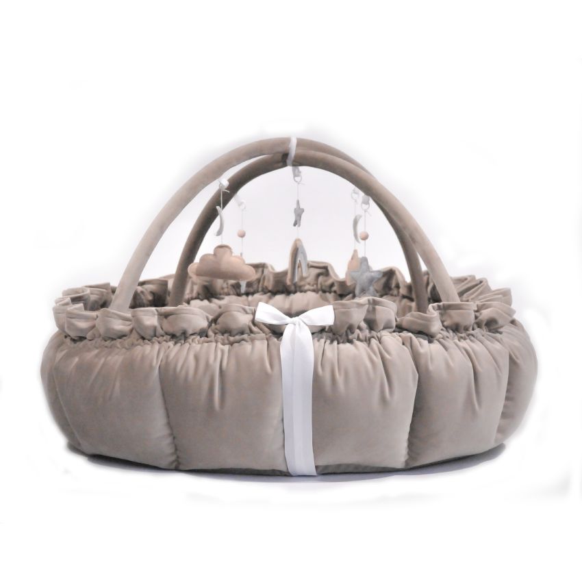 Lilac Sunday - Babyinsel rund 2 in 1 Alina beige, Spielzeug greige