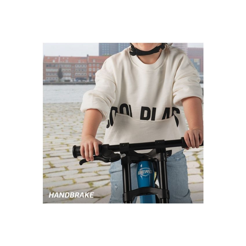 BERG - Laufrad Biky Cross blau - Handbremse