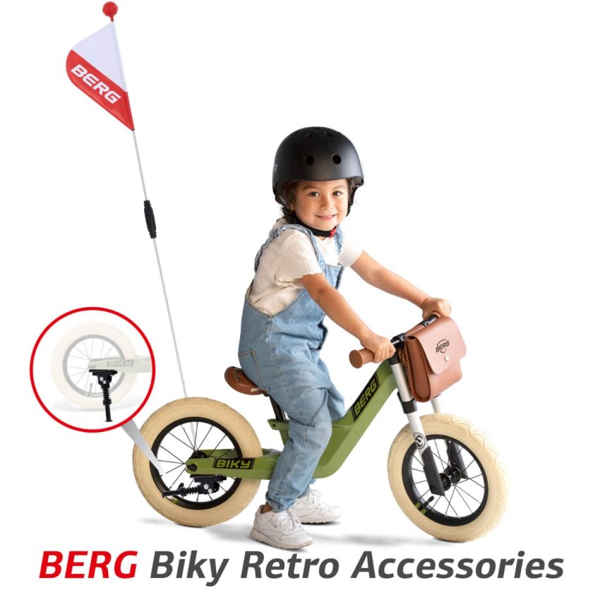 BERG - Laufrad Biky Retro pink