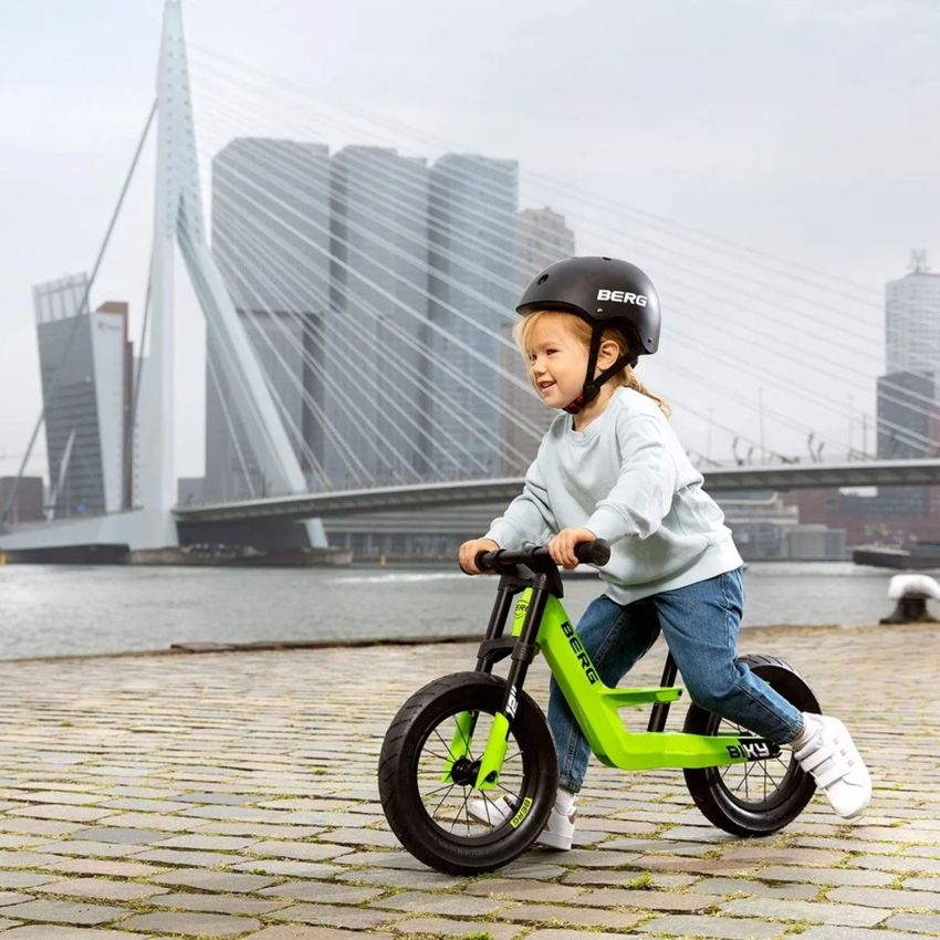 BERG - Laufrad City grün