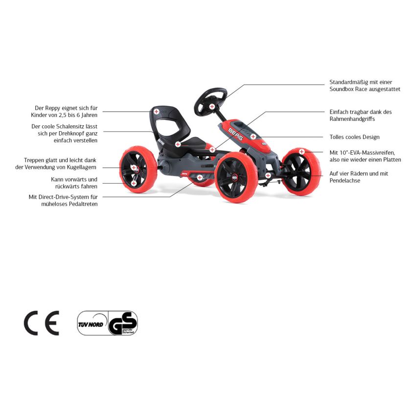 BERG - Gokart Reppy Rebel