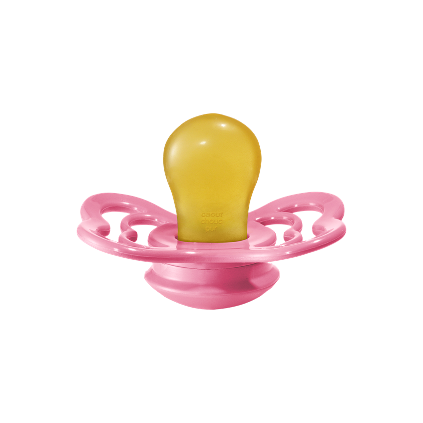 BIBS - SUPREME Latex Coral Gr. 1