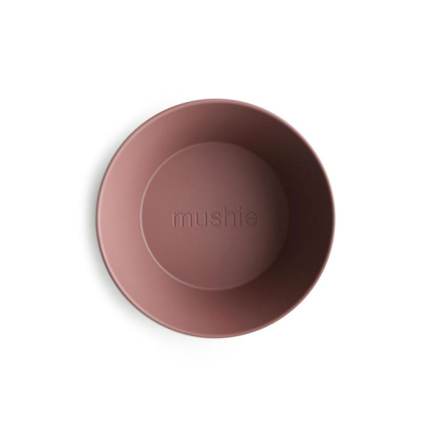 Mushie - 2er Set Schalen rund Woodchuck