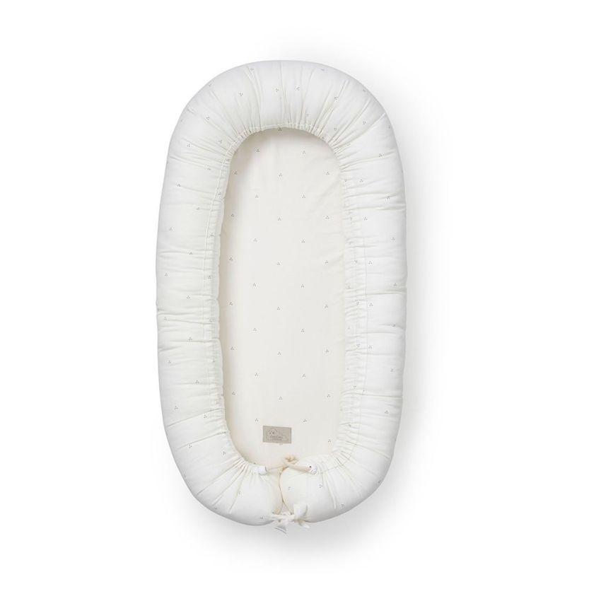 Cam Cam Copenhagen Babynest Dot creme grey