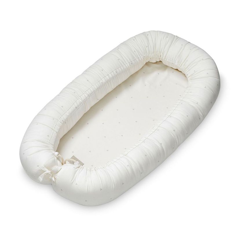 Cam Cam Copenhagen Babynest Dot creme grey