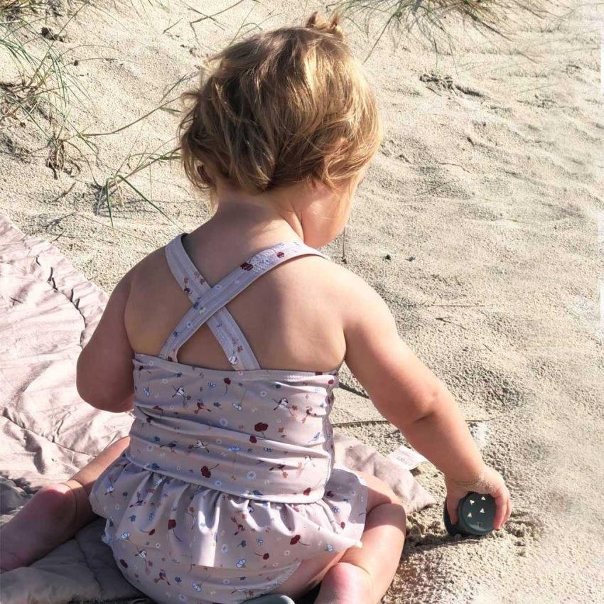 petú petú - UV Badeanzug Blumen & Vögel