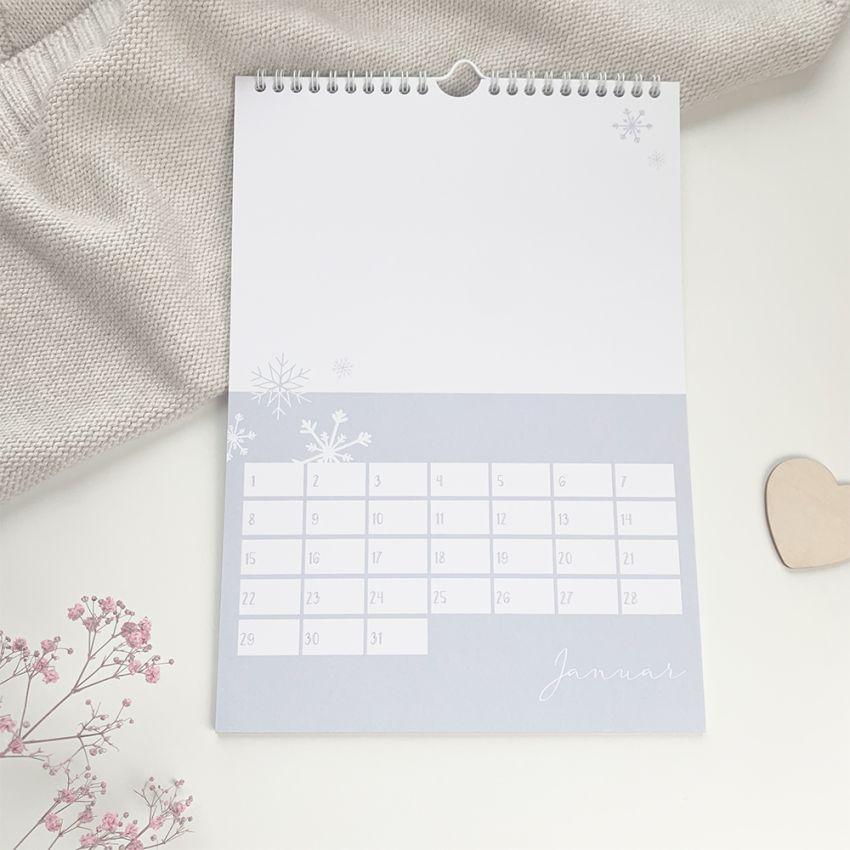 mintkind - Bastelkalender 12 Monate