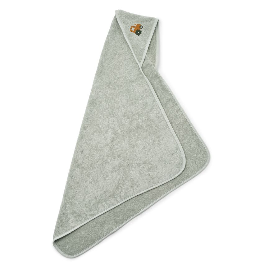 LIEWOOD - Louie Kapuzen Badetuch Fahrzeug (Grösse Kleinkind)