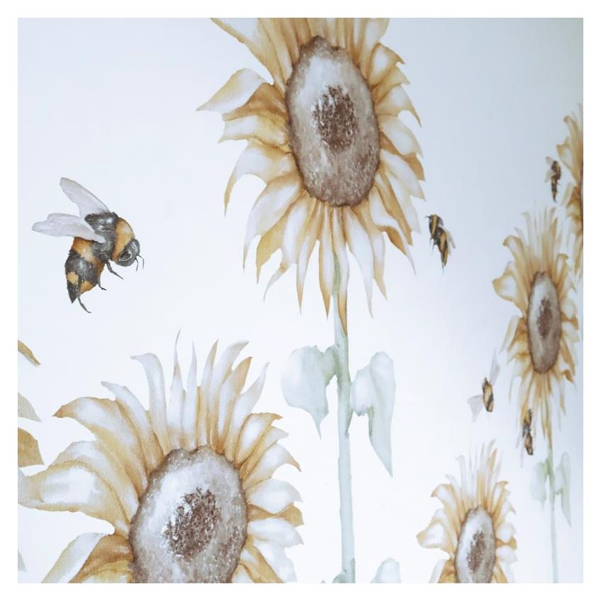 Little Rae Prints - Wandsticker Bienen
