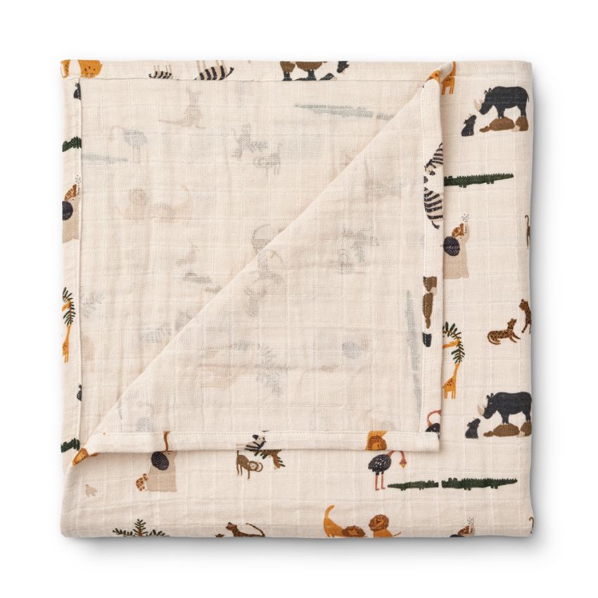 LIEWOOD - Ben Muslin Swaddle All Together