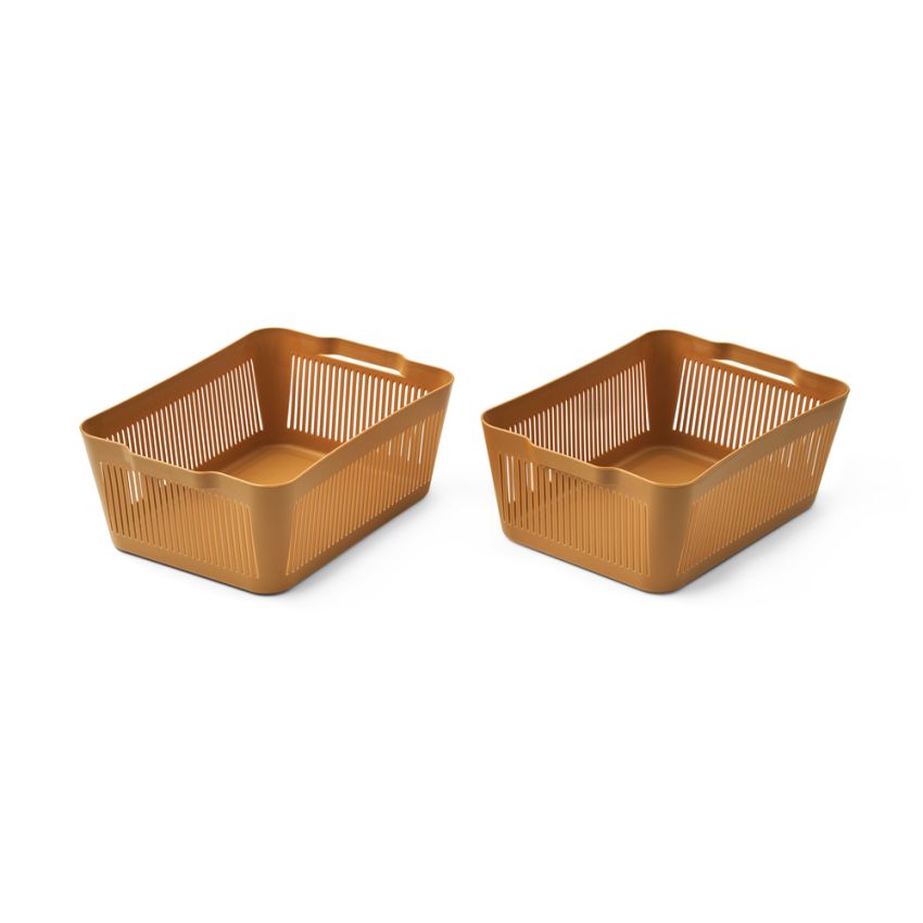 LIEWOOD - Makeeva Aufbewahrungsset L Golden Caramel