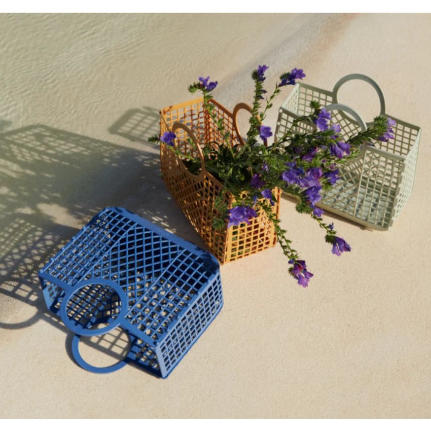 LIEWOOD - Bloom Korbtasche Gross Yellow Mellow