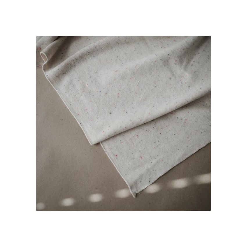 Mushie - Strickdecke Confetti Ivory