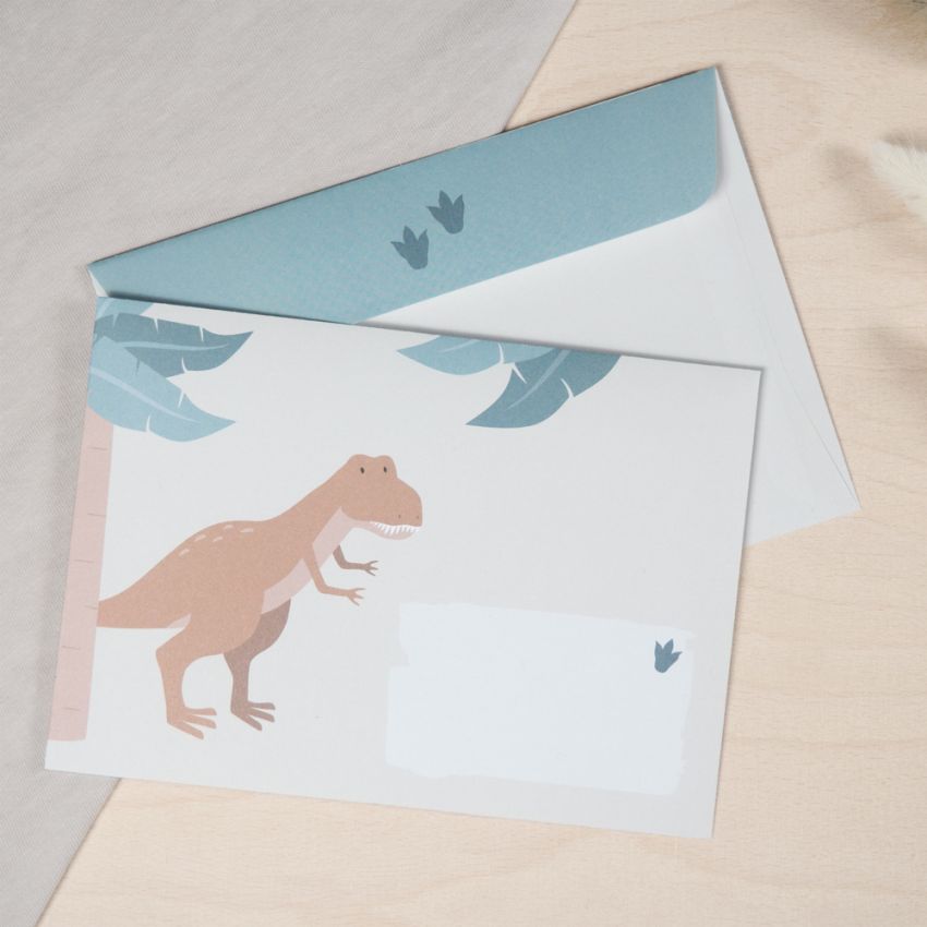 mintkind - Briefpapierset Dino