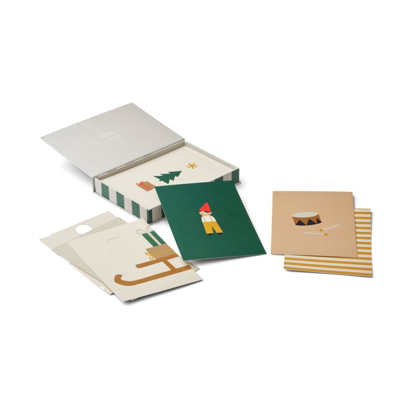 LIEWOOD - Papier Collection: Bryce Postkarten Set Holiday Mix