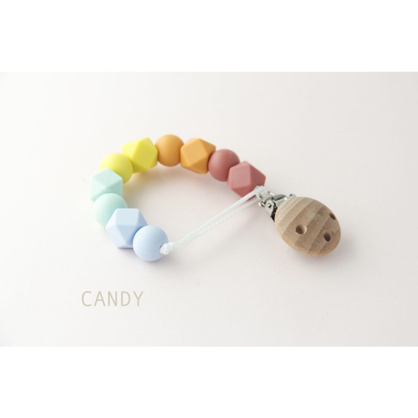 littleCHEW - Schnullerclip Cotton Candy