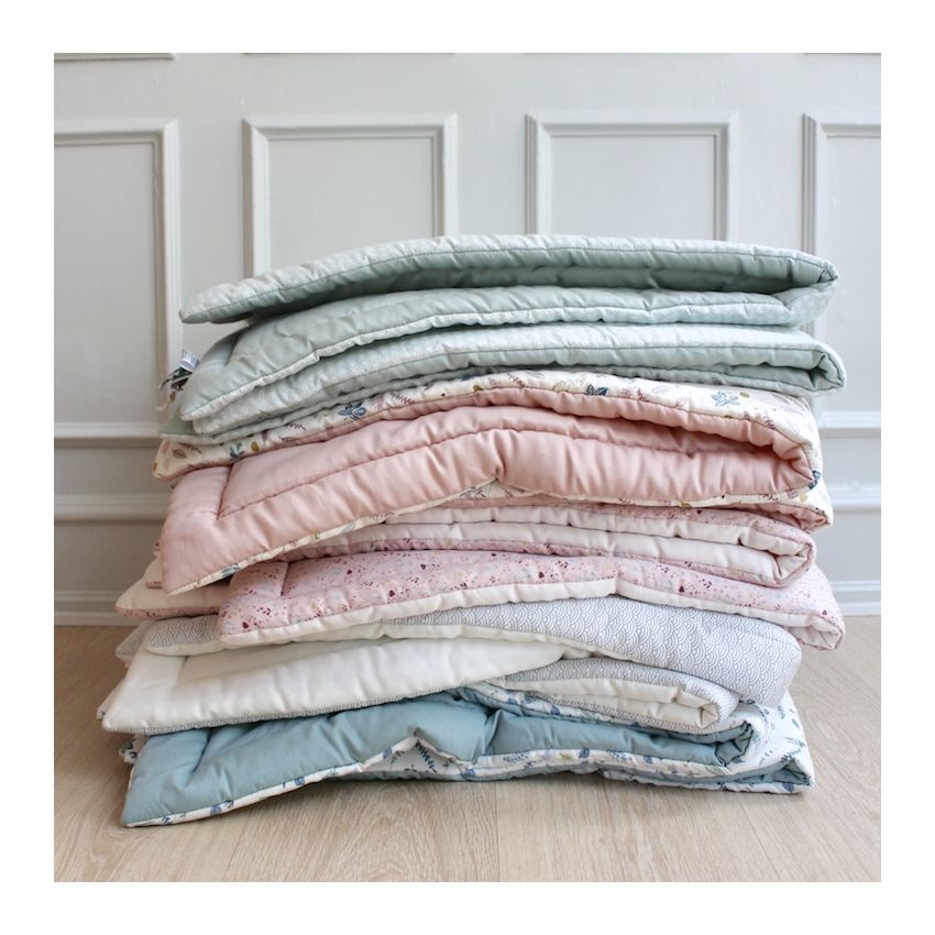 Cam Cam Copenhagen - Decke gefüttert 90 x 120cm Windflower Creme