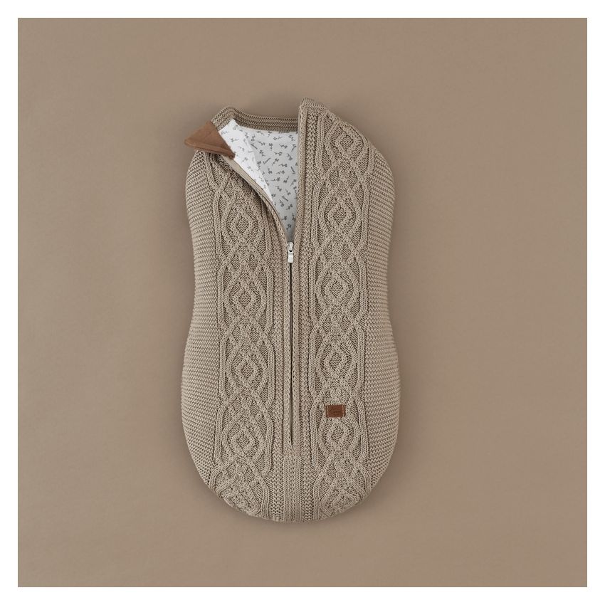 loom knits - Cocoonn Kuschelsack Jasper Capuccino