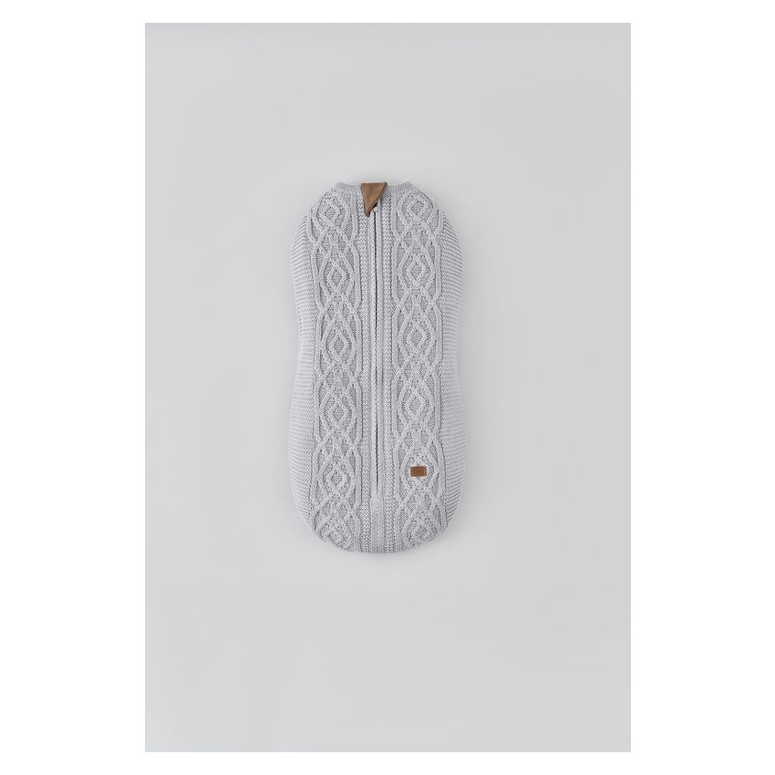 loom knits - Cocoonn Kuschelsack Jasper Silver