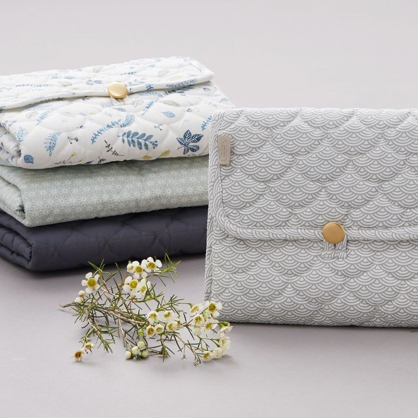 Cam Cam Copenhagen - Wickelmatte für unterwegs Misty Green