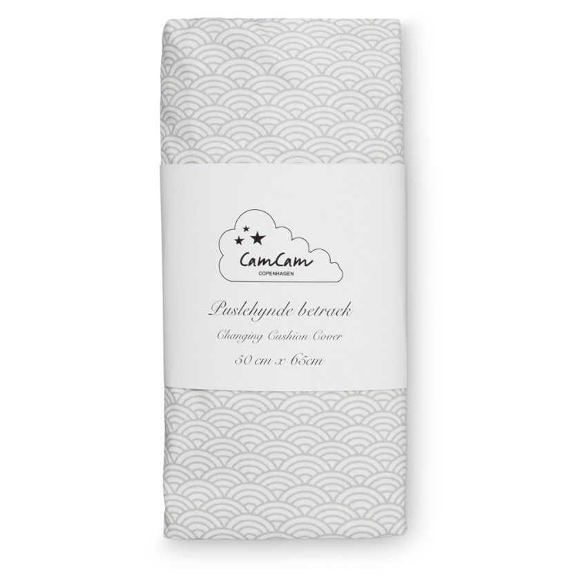 Cam Cam Copenhagen - Wickelmattenbezug Grey Wave