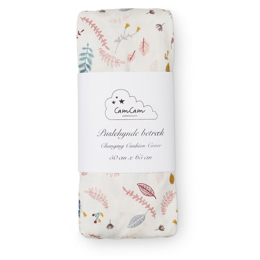 Cam Cam Copenhagen - Wickelmattenbezug Pressed Leaves Rose