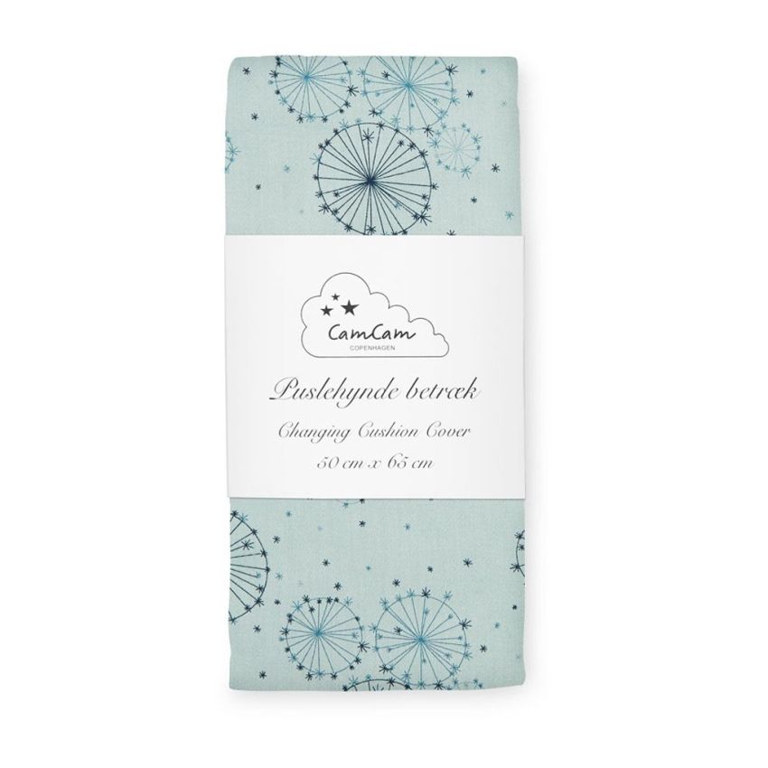 Cam Cam Copenhagen - Wickelmattenbezug Dandelion Petrol