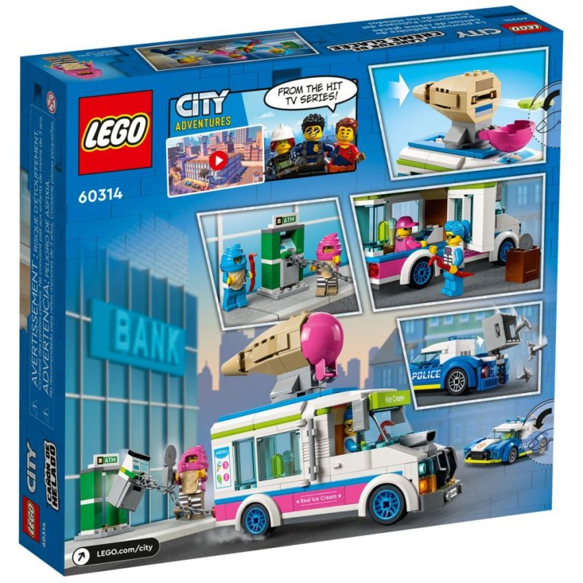 LEGO® City 60314 - Eiswagen-Verfolgungsjagd