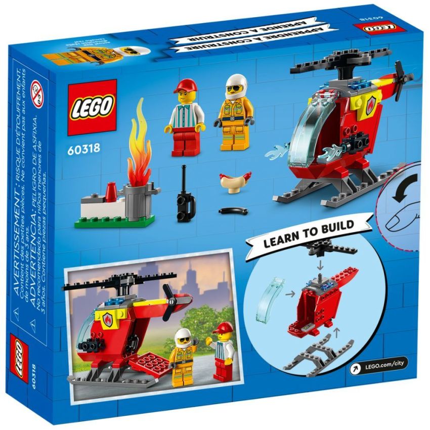 LEGO® City 60318 - Feuerwehrhubschrauber