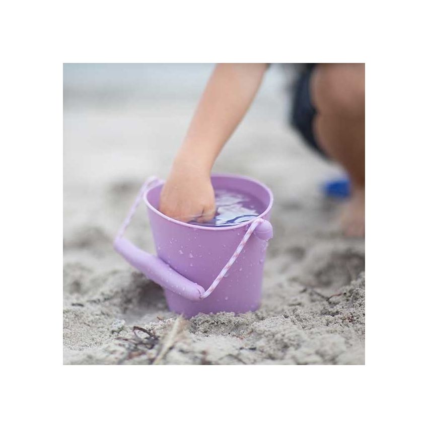 Scrunch - Bucket Faltbarer Eimer Rot